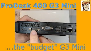 ProDesk 400 G3 Mini ReviewAdventures  the quotbudgetquot G3 Mini [upl. by Rebmat805]