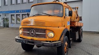 MERCEDESBENZ L1413 full Steel 4x4 karotruck2962 Part 1 [upl. by Neved]