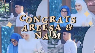 SNEAK PEEK AKAD NIKAH AREESA amp NAIM  CONGRATS LOVEBIRD [upl. by Warrin835]