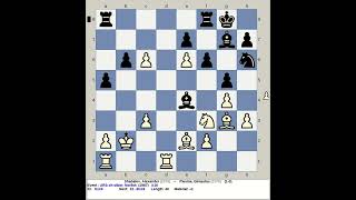 Shabalov Alexander vs Piesina Gintautas  URS Chess otbor 1987 Norilsk Russia [upl. by Kayle]