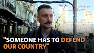 Ukrainians React To New Mobilization Law [upl. by Zetniuq949]