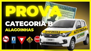 Percurso da prova prática categoria B Alagoinhas Bahia [upl. by Leahcar]