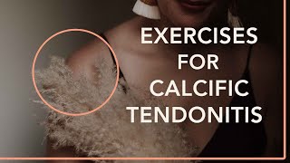 Calcific Tendonitis Shoulder  Natural Treatment [upl. by Annaerdna887]