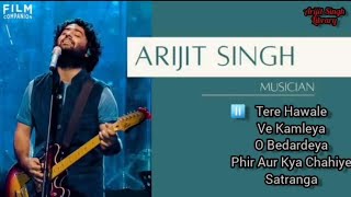 Arijit Singh Hitt Songs Arijit Singh Jukebox  Arijit Singh Heart Touching Songs [upl. by Ikram144]