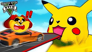 DogDay na MEGARAMPA do Pikachu no GTA V [upl. by Garap]