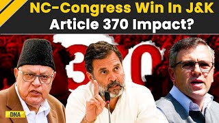 Jammu Kashmir Election Whats Next For Article 370 After NCCongress Victory  Omar Abdullah [upl. by Cleaves]