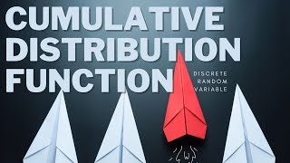 Cumulative Distribution Function for Discrete Random Variables Statistics  Probability [upl. by Abramo623]