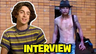 Timothée Chalamet Interview for BONES AND ALL 2022 [upl. by Nahtaoj881]