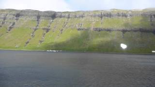 Bus from Torshavn to Vagar Airport Part 2 Faroe Islands September 2015 [upl. by Aynat]