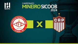 Campeonato Mineiro 2024 Tombense x Patrocinense  6ª Rodada [upl. by Eima]