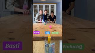 Jule Basti und einfachqgamerdad spielen Moneyball 🤗 familie moneyball challenge [upl. by Onia]