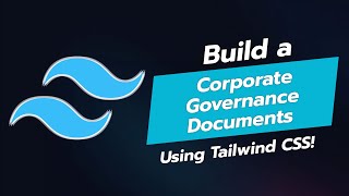 📄 Build a Corporate Governance Documents UI Component with Tailwind CSS 🏛️ [upl. by Onairpic]