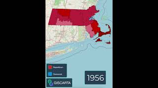 Massachusetts 18682020 elections2024 politics democracy republican elections massachusetts [upl. by Adnalohs]