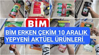 BİM ERKEN ÇEKİMBİM 10 ARALIK 2024BİM BU HAFTA ŞAHANE ÜRÜNLERBİM BU SALI ŞAHANE ÜRÜNLER [upl. by Blaze878]