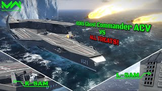 ROKS Ghost Commander ACV Air Defense System Review and Test   KSAM amp LSAM  Modern Warships [upl. by Annaiek856]