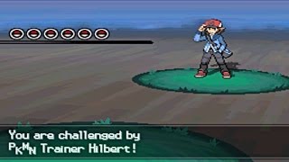 Pokémon Blaze Black 2  Hilbert Challenge Mode [upl. by Lerraf]