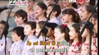 Zecchino doro KARAOKE  Non spegnere le parole [upl. by Snej]