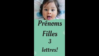 Prénoms pour filles  3 lettres [upl. by Schwejda]