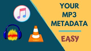 How To Add Metadata And Embedd Image In MP3  EASY [upl. by Bartko]