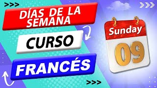 🇫🇷 Días de la semana en FRANCÉS 💙 📣 👉  1 EN FRANCIA 👈 [upl. by Adnohr]