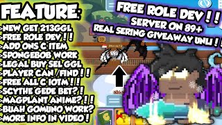 APA server Free unli 🤫😎 GROWTOPIA PRIVATE SERVER TERBARU 2024 BEST GTPS  LIKE REAL GT [upl. by Erle258]