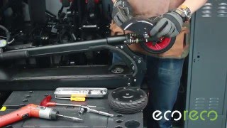 EcoReco M amp S Series Front Air Tire Installation [upl. by Coryden]