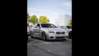 F10 535i muffler delete and catless downpipe [upl. by Hamehseer]