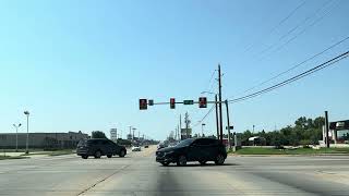 Oklahoma Tulsa to Bixby from dead end at I44 to 141st St South via 101st East AveMingo Road [upl. by Elnore]