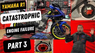 Yamaha r1 engine failurepart 3oil system bleedingcoolant system bleedingjbsworkshop [upl. by Acsisnarf]