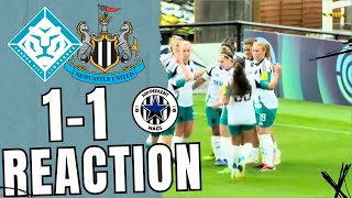 Newcastle Women Start STRONG But Lionesses CLAW Back to 11 REACTION [upl. by Nylorac158]