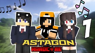 Bernyanyi dan Berpetualang Bersama ASTAGON  Minecraft Hardcore Mod Astagon 1 Wajib Nonton [upl. by Sheepshanks893]