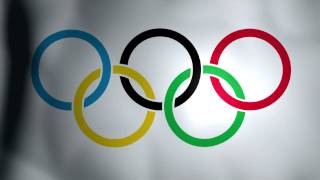 Olympic Flag with Theme Music [upl. by Box]