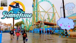 Should you come to Knotts Berry Farm on a Rainy Day Knotts Berry Farm Rides 2019 [upl. by Hooker]