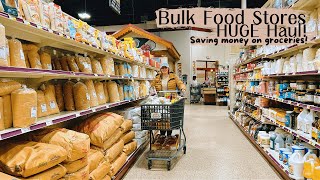 Secrets Of Bulk Food Stores  Shop With Me Grocery Haul  Budget Meal Prep Food Storage Tour [upl. by Keary]