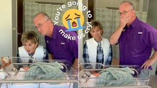 Grandpa Cries When He Discovers Baby Is Named After Him [upl. by Frodeen]