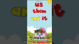 Object Pronouns  me you him her us them it  Phonics Mix shorts [upl. by Ecyle]