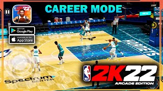 NBA 2K22 Mobile Career Mode Gameplay [upl. by Melleta]