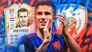 FIFA 22 ICON van Persie SQUAD BUILDER BATTLE 🔥🔥 [upl. by Nuahsal895]