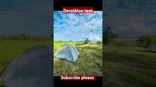 Decathlon tent unboxing review rs 4300 travel [upl. by Ahsa]