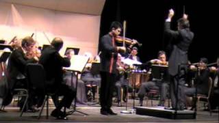 Yang Liu plays Nielsen violin concerto 2nd movt [upl. by Dahsraf]