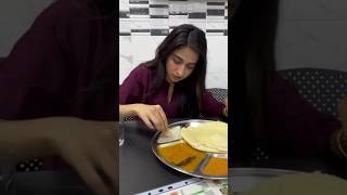 TRYING SOUTH INDIAN FOOD FIRST TIME 🤤 food foodie vlog explore [upl. by Idelson738]