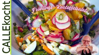 Kartoffelsalat frisch und lecker Dieses Rezept wirst Du lieben [upl. by Rodriguez]