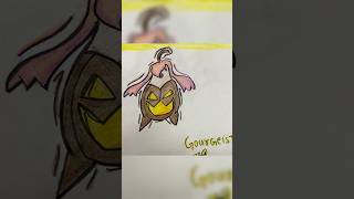 gourgeistdrawing animedrawing anime memecover pokemon pokémon [upl. by Ynaoj]