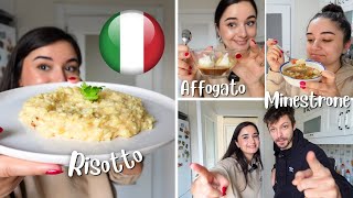 İTALYAN YEMEKLERİ  Risotto alla Milanese Minestrone Affogato [upl. by Nwadal577]