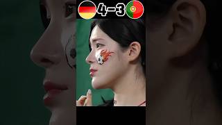 Germany Vs Portugal World Cup 2090 Imaginary All Goals amp Highlights shorts football ronaldo [upl. by Larina138]