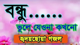 Bondhu Vole Jeona Kokhono By Ainuddin Al Azad  Heart Touching Islamic Song  Daily Muslim Life [upl. by Iht]