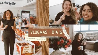 VLOGMAS 15  BASTIDORES DE UM DIA DE TRABALHO NA DELÍCIAS DO LEITE  SESSÃO DE FOTOS DE NATAL [upl. by Phelips]