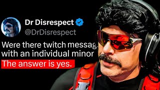 Dr Disrespect ADMITS to Inappropriate Messages [upl. by Adrian]