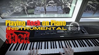 Playing Rock on the Digital Piano does it sound like a Rock Guitar [upl. by Tierell]