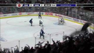 Roberto Luongo robs Ben Eager in Game 2 [upl. by September406]